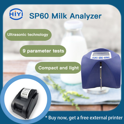 5-10ml Sp60 Lactoscan Milk Analyser Mini Ph / Conductivity Concentrated Portable Ultrasonic