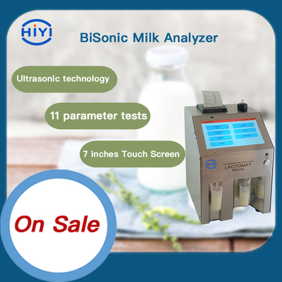 Bisonic Lactoscan Milk Analyzer Low Power Consumption Ultrasonic