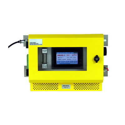 Touch Screen Pipelines Oxygen Concentration Analyzer Real Time Display