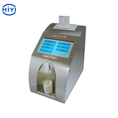Master Pro Touch Milk Analyser Bilingual Menu With 7&quot; Touch Screen Graphic Display