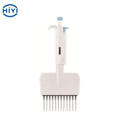 Lab Mechanical Biochemical Adjustable 12 Channel Pipette Fully Autoclavable mechanical pipette