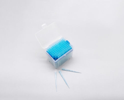 Universal Disposable Racked PP Sterile Pipette Filter Tips 1250ul